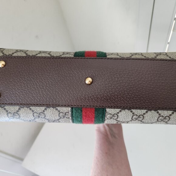 Barely Used Gucci Ophidia Set - Clutch/Crossbody/Shoulder - Picture 11 of 16